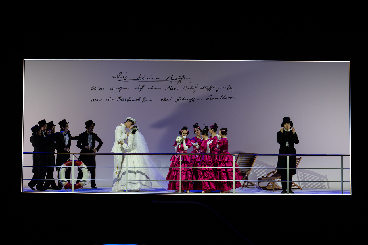 A scene from "Little Mermaid" (Korean National Ballet)