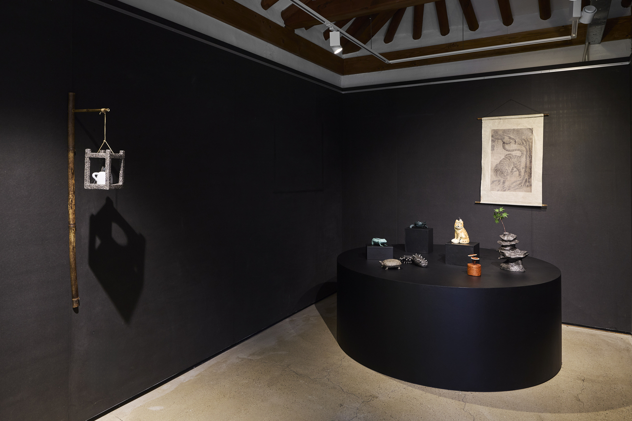 Works by Park Gap-soon are exhibited at the Chanel X Yeol Project exhibition opening Thursday at Yeol Bukchonga in Seoul. (Chanel Korea)