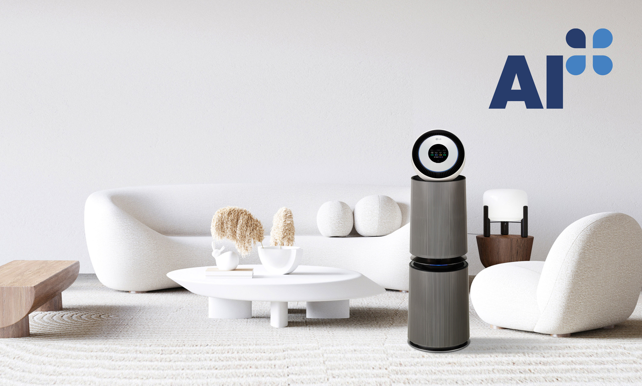 LG Electronics' AI-backed air purifier (LG Electornics)