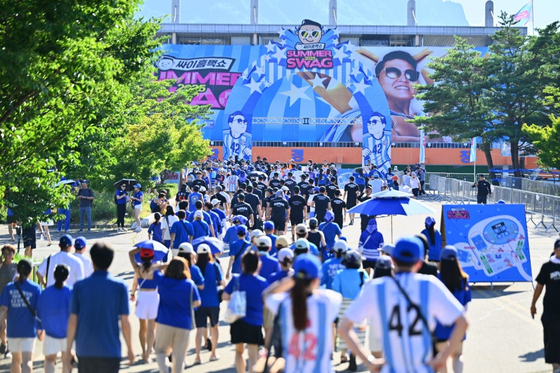 지난달 26일 강원도 토토사이트 위치시 토토사이트 위치종합운동장 앞 모습. [토토사이트 위치시]