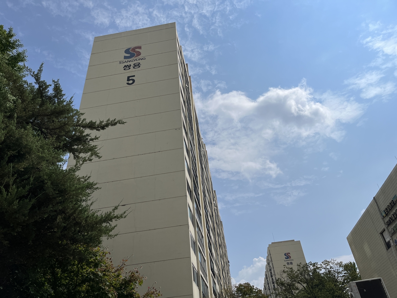 18일 찾은 대치쌍용1차 아파트. 윤성현 기자