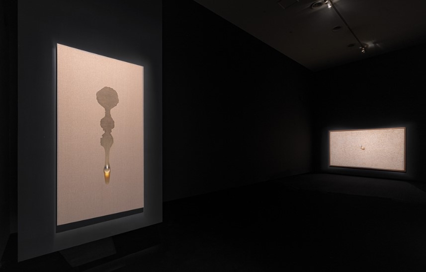 Installation view of the exhibition "Kim Tschang-yeul" at MMCA in Seoul (MMCA)