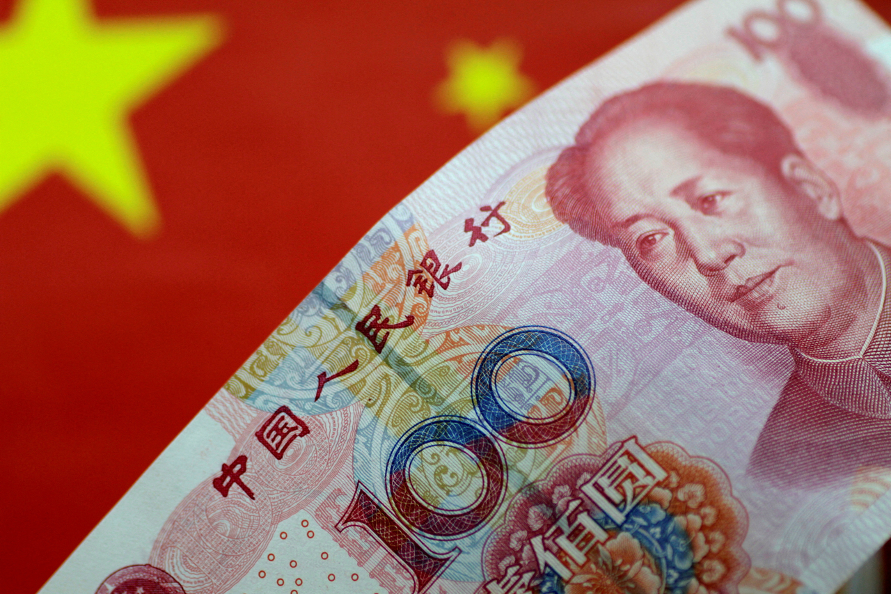 A China yuan note Reuters-Yonhap
