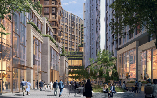 Rendering of The Parkside Seoul in central Seoul, where Rosewood Seoul will open (The Parkside Seoul)