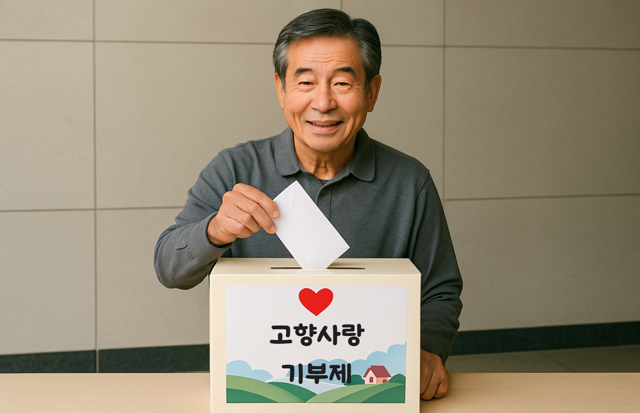 내년 1월부터 고향사랑기부제의 세액공제율이 확대 적용될 예정이다. [ChatGPT로 제작한 이미지]