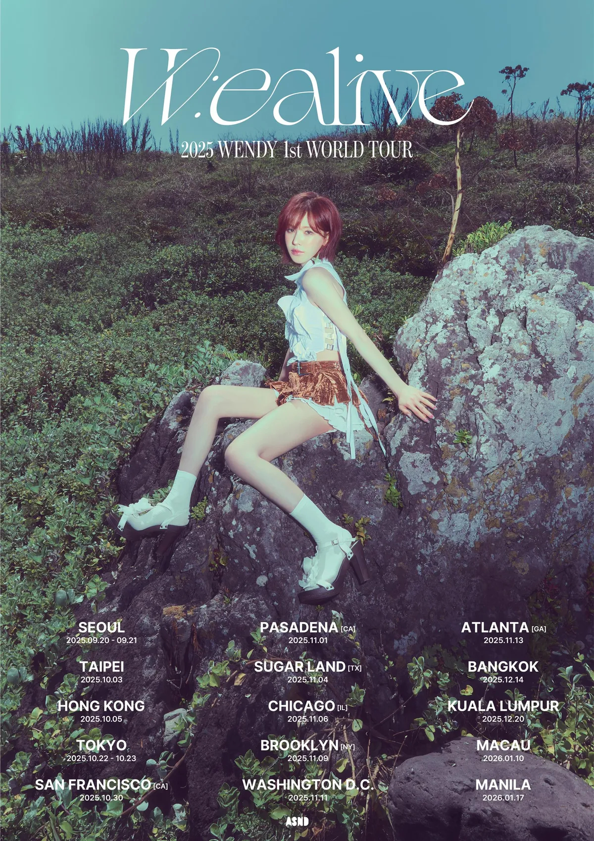 Red Velvet's Wendy gears up for 1st solo tour - The Korea Herald