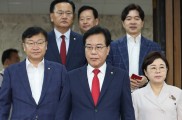 국힘 “李대통령, 재계 총수 동원하면서…노란봉투법·상법 요구엔 입틀막”