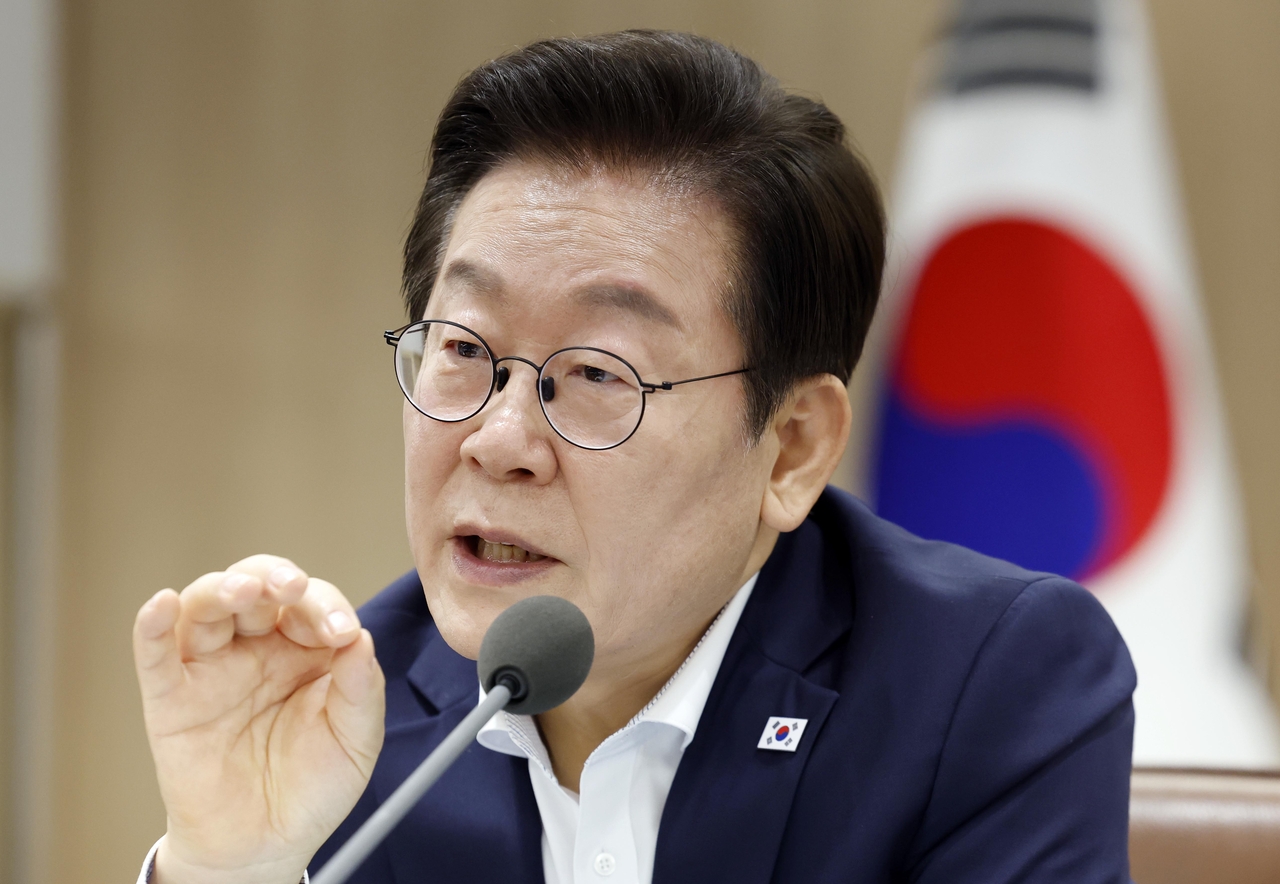 President Lee Jae Myung (Yonhap)