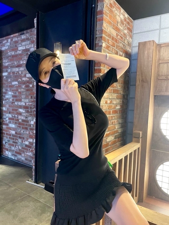 사진=김혜수 채널