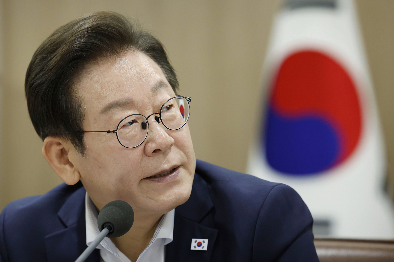 President Lee Jae Myung (Yonhap)