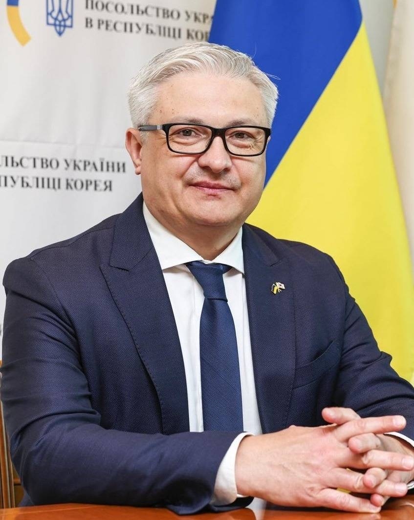 Dmytro Ponomarenko, ambassador of Ukraine to the Republic of Korea. (Embassy of Ukraine in Seoul)