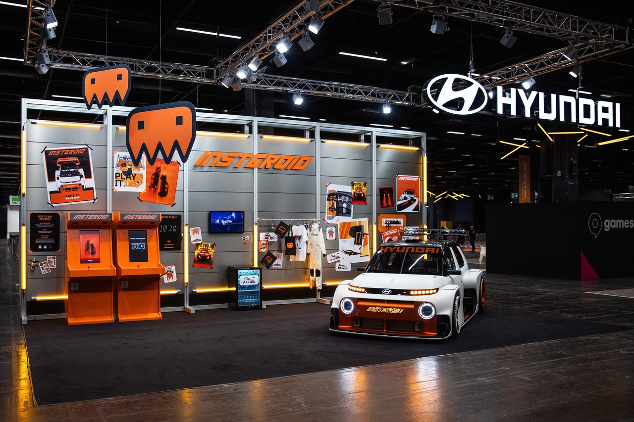 Hyundai Motor's exhibition booth at Gamescom 2025 (Hyundai Motor Group)