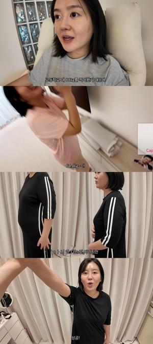 35kgの蒸しリー・スーミン妊娠のため、「15kg more」（apo tv）