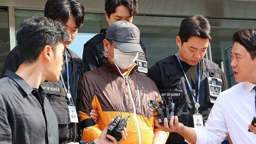 사제 총기 살해 사건 피의자 A씨(62). 연합뉴스