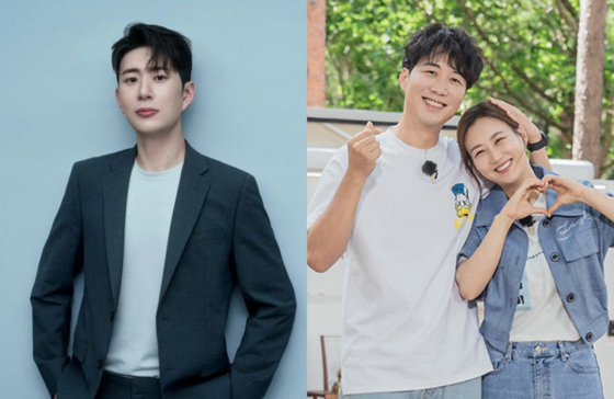 토토사이트 더베이 KBS 아나운서(왼쪽)와 장윤정·도경완 부부. [인스타그램·LG헬로비전]