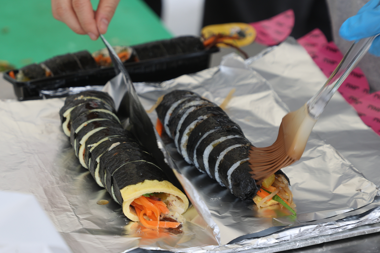 김밥.[연합]