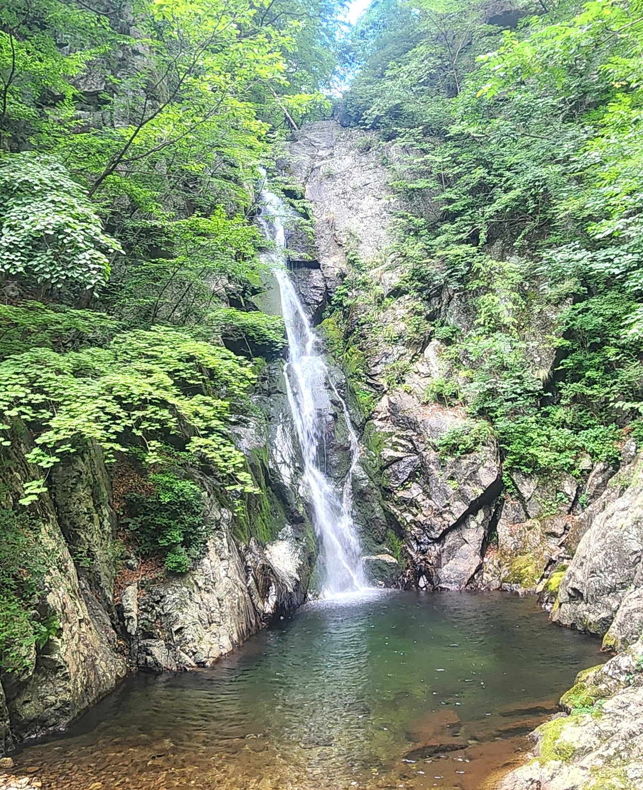 희방폭포[소백산 국립공원 관리사무소 제공]