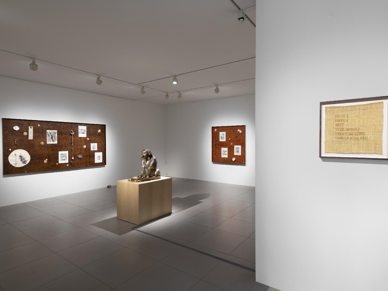 Installation view of "Not I, Not I, but the Wind That Blows Through Me" at Gallery Hyundai (Gallery Hyundai)