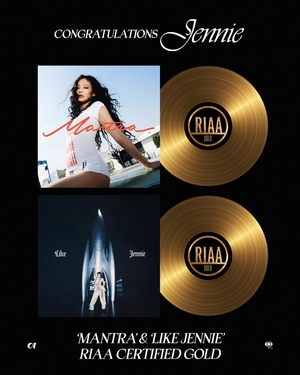 Blackpink’s Jennie cinches record certifications in US