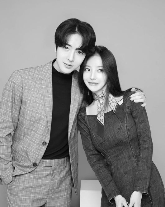 박태준(왼쪽)과 최수정. [박태준 SNS]