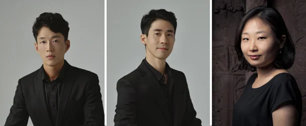 From left: Recorder player Jeon Hyeon-ho, Baroque cellist Cho Hyun-kun and harpsichordist Lee Han-na (Lead Classic)