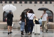 전국적 ‘소나기 예보’…낮 최고온도 35도 ‘찜통 더위’