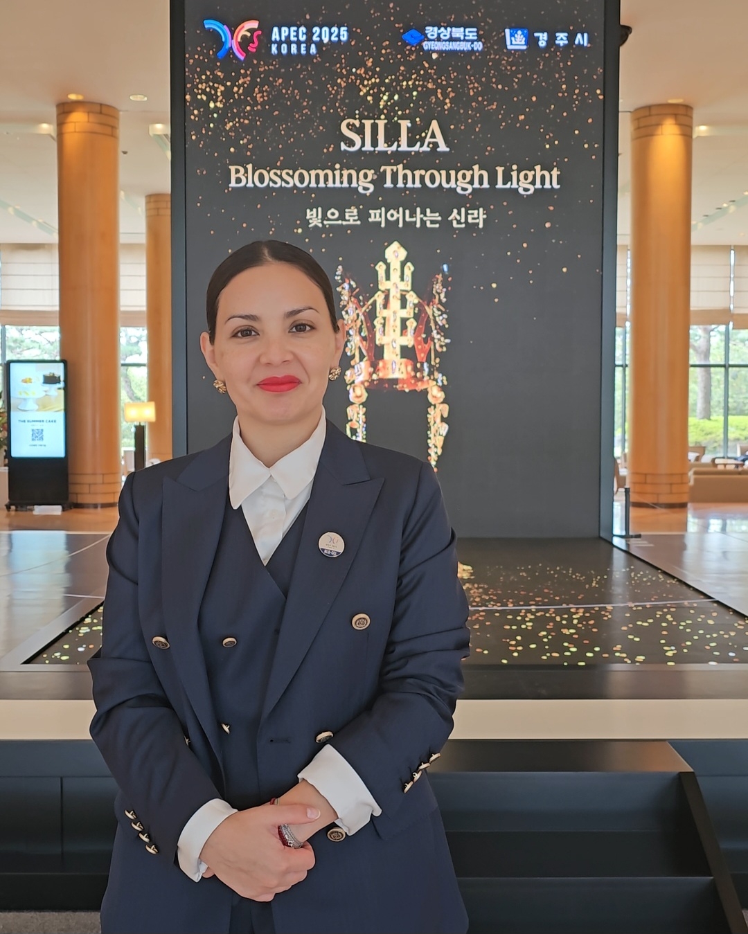 Carolina Arredondo, Chilean Minister of Cultures, Arts and Heritage. (Chilean Embassy in Seoul)