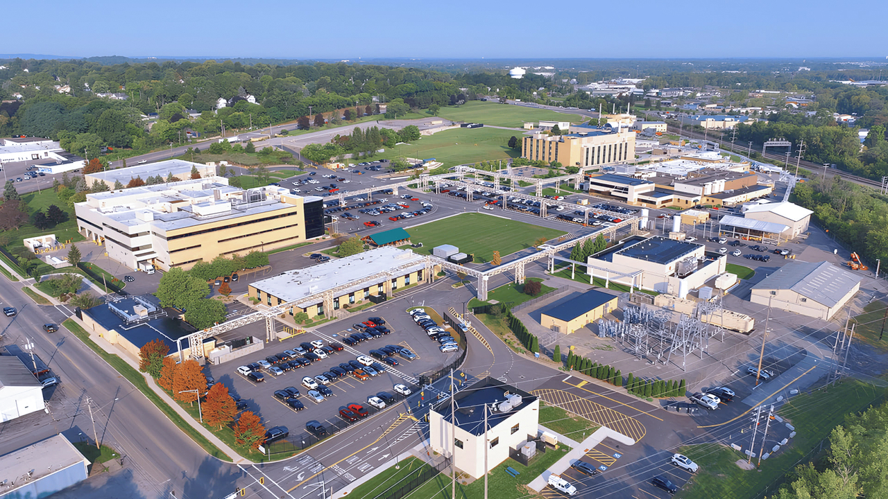 View of the Lotte Biologics' Syracuse Bio Campus in New York (Lotte Biologics)