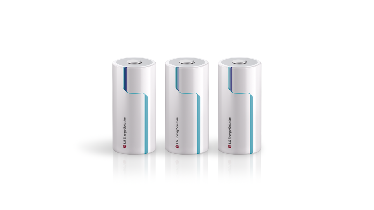 LG Energy Solution’s 46-series cylindrical electric vehilce batteries (LG Energy Solution)