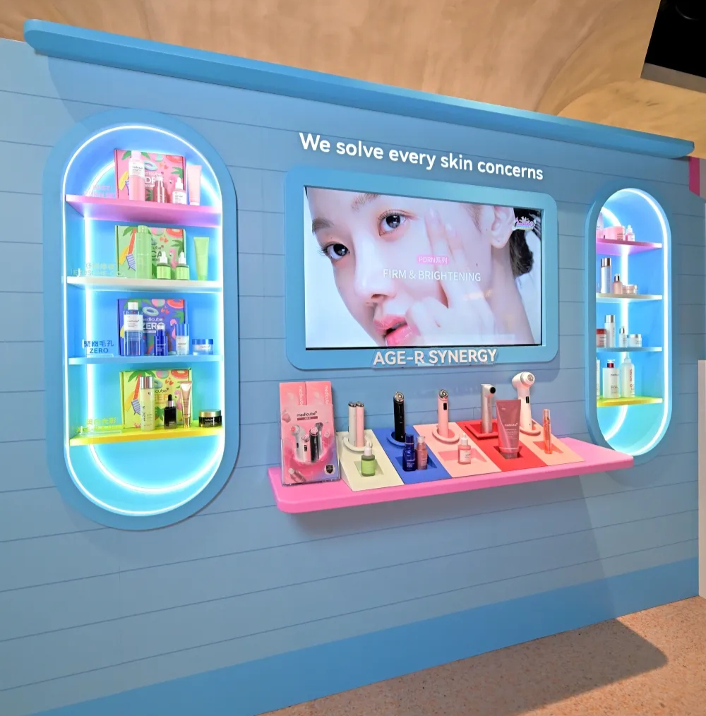 APR holds a pop-up store for its Medicube brand at Hong Kong’s Hysan Place in June. (APR)