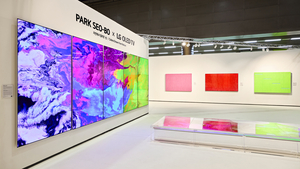 LG OLED brings Park Seo-Bo's nature-inspired colors to life at Frieze Seoul 2025