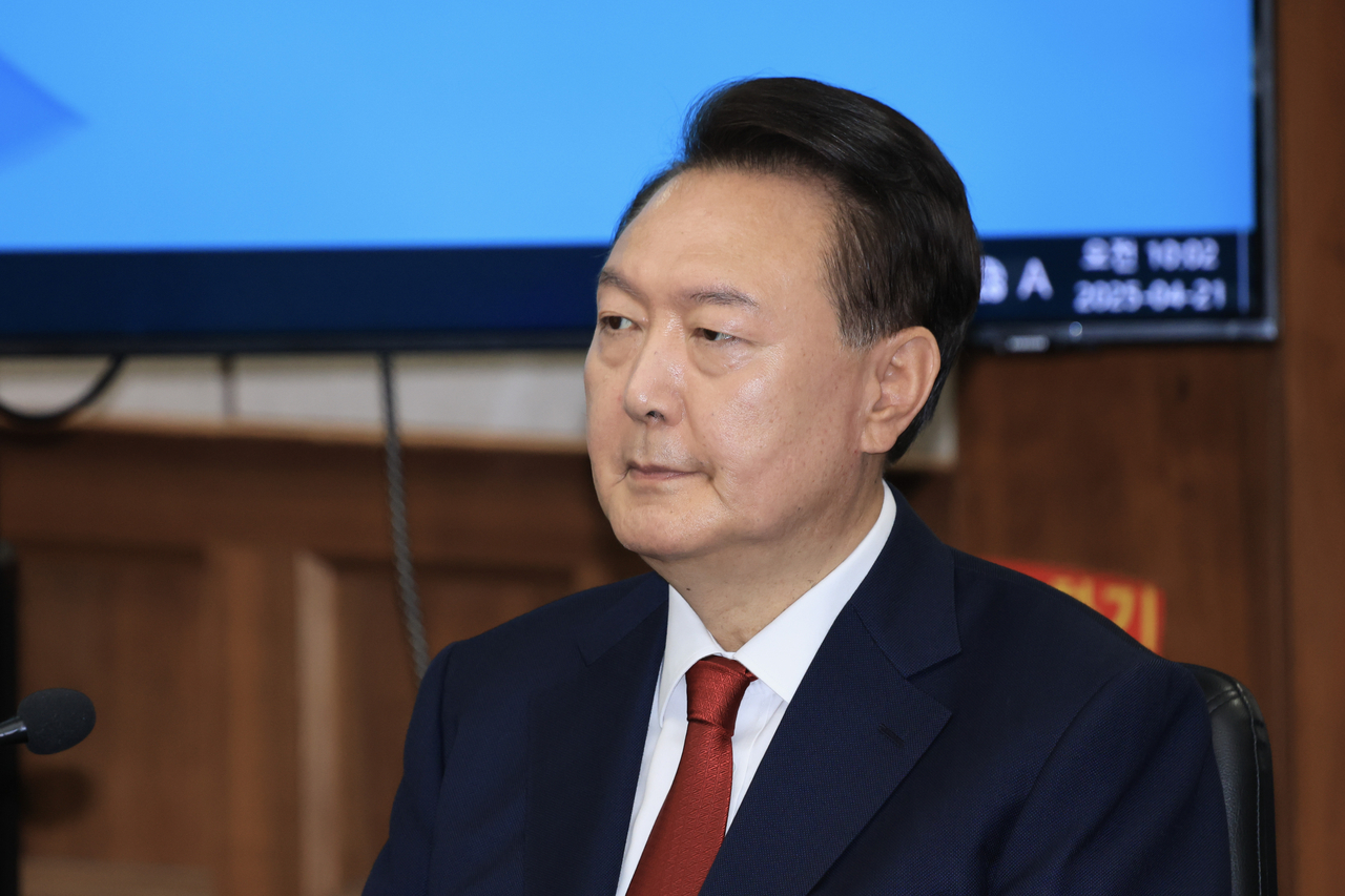 Former President Yoon Suk Yeol (Lee Sang-sub/The Korea Herald)