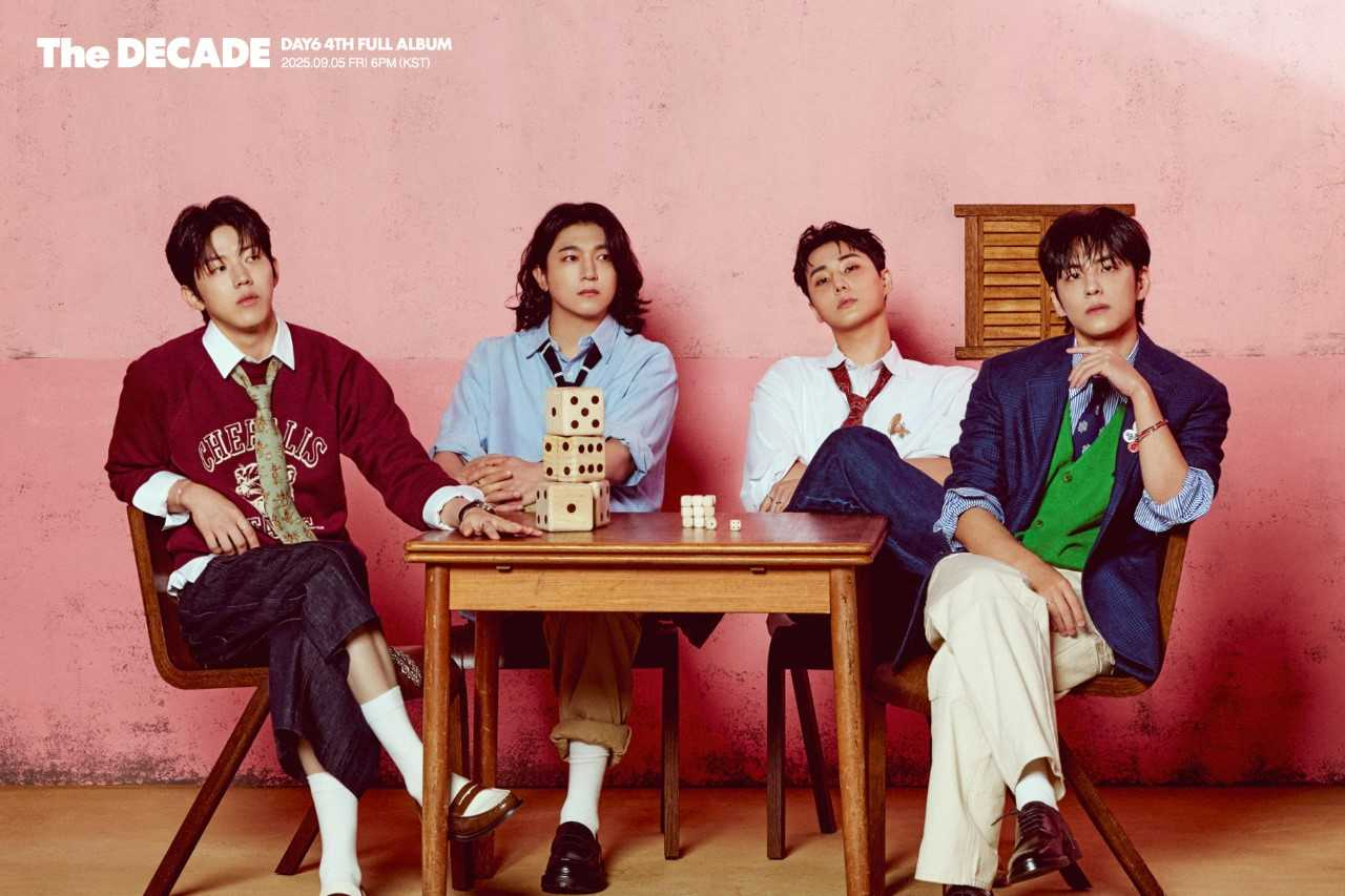 데이식스. [JYP엔터테인먼트 제공]