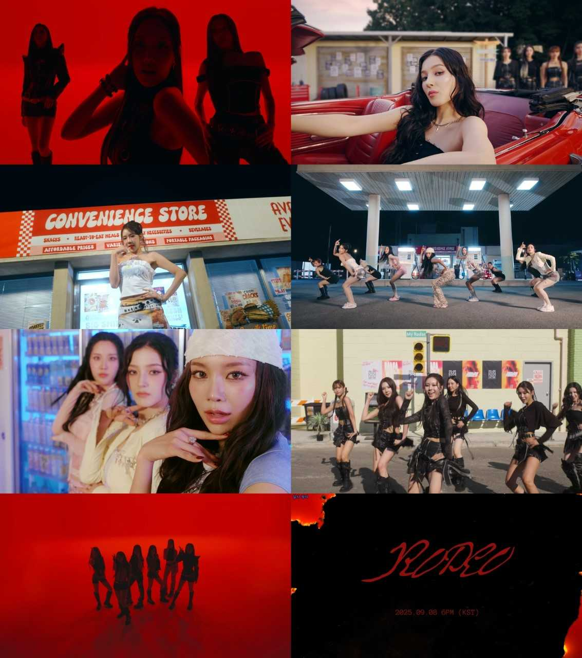 모모랜드 신곡 ‘RODEO’ 뮤직비디오 스틸컷. [인연엔터테인먼트 제공]