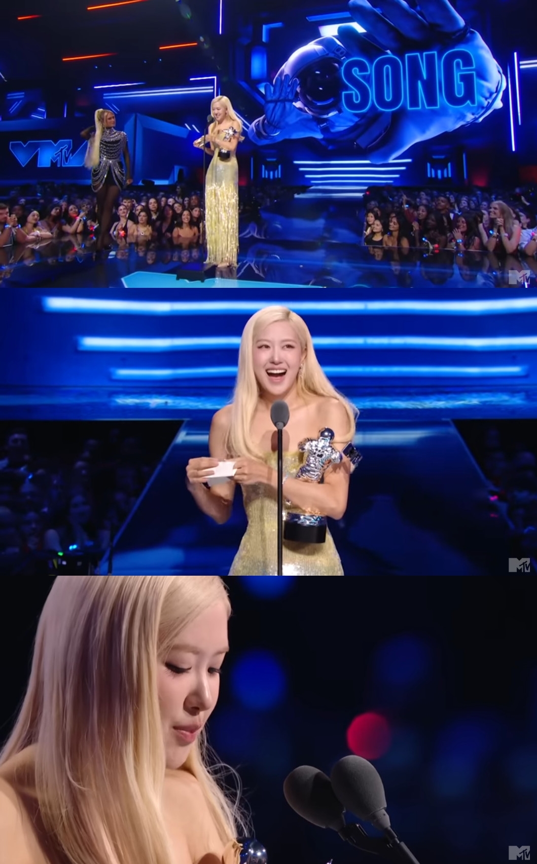 [사진제공=2025 MTV VMA 방송화면 캡처]