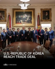 S. Korean delegation in US for talks on details of tariff deal: officials