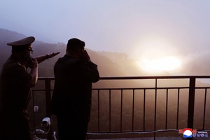 Kim Jong-un bares nuclear ambitions in new ICBM engine display, with Xi at his side