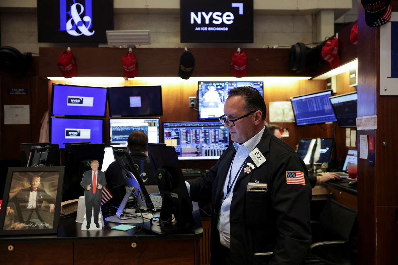 미국 뉴욕증권거래소(NYSE) 내부의 모습. [로이터]