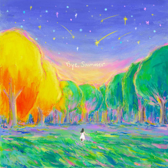 Album cover for IU's new single, "Bye, Summer" (Edam Entertainment)