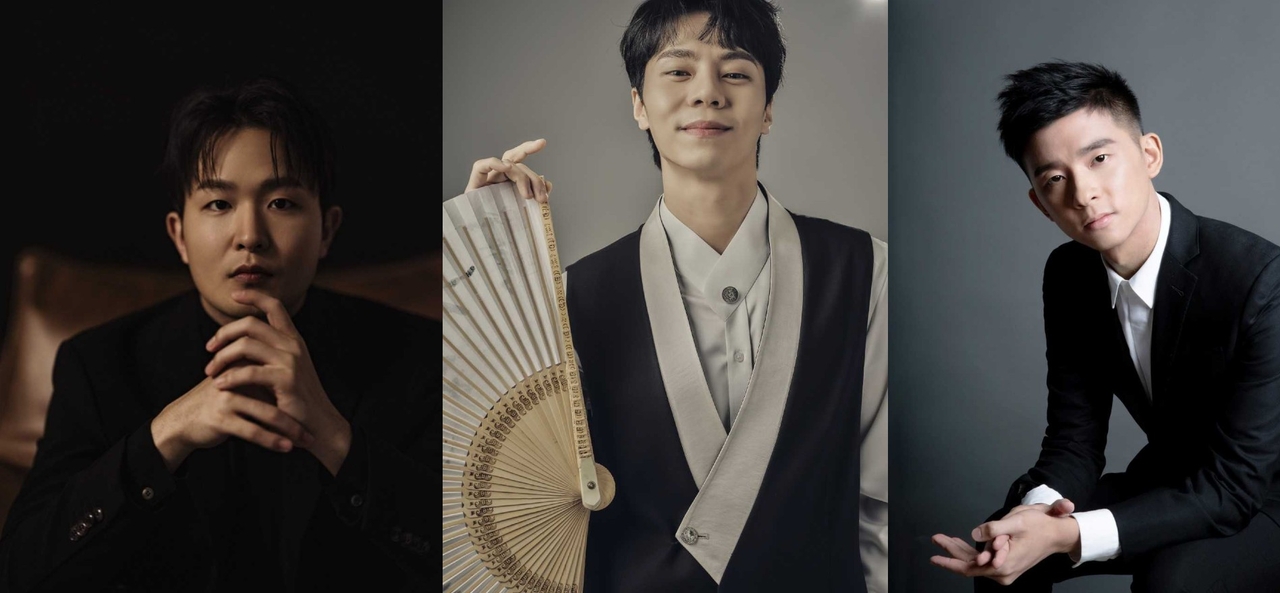 (From left) Sunwoo Yekwon, Kim Soo-in, KaJeng Wong (Hong Kong Week)