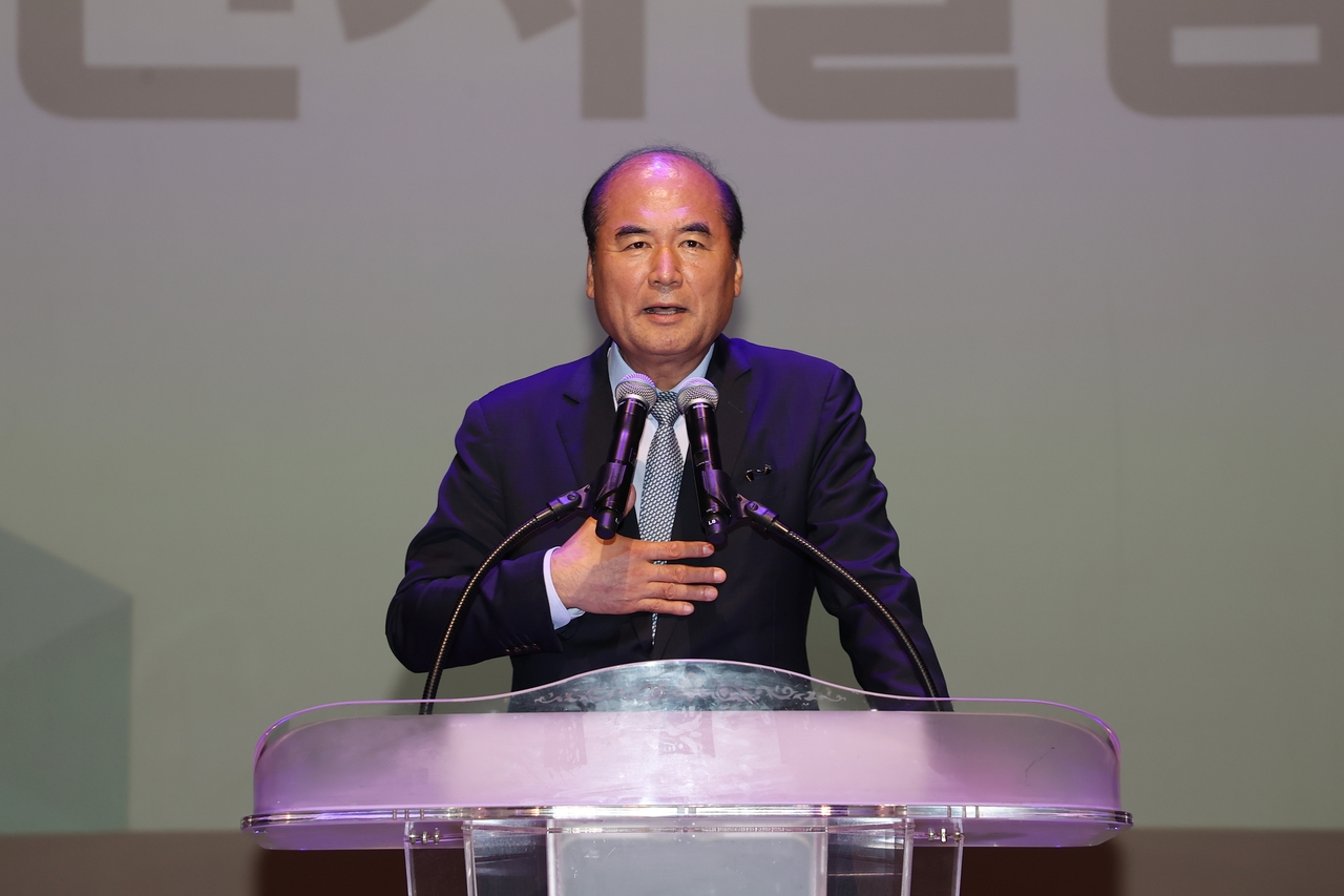 강영석 시장이 부패 방지 역량 강화 청렴교육’에서 발언하고 있다.[상주시 제공]