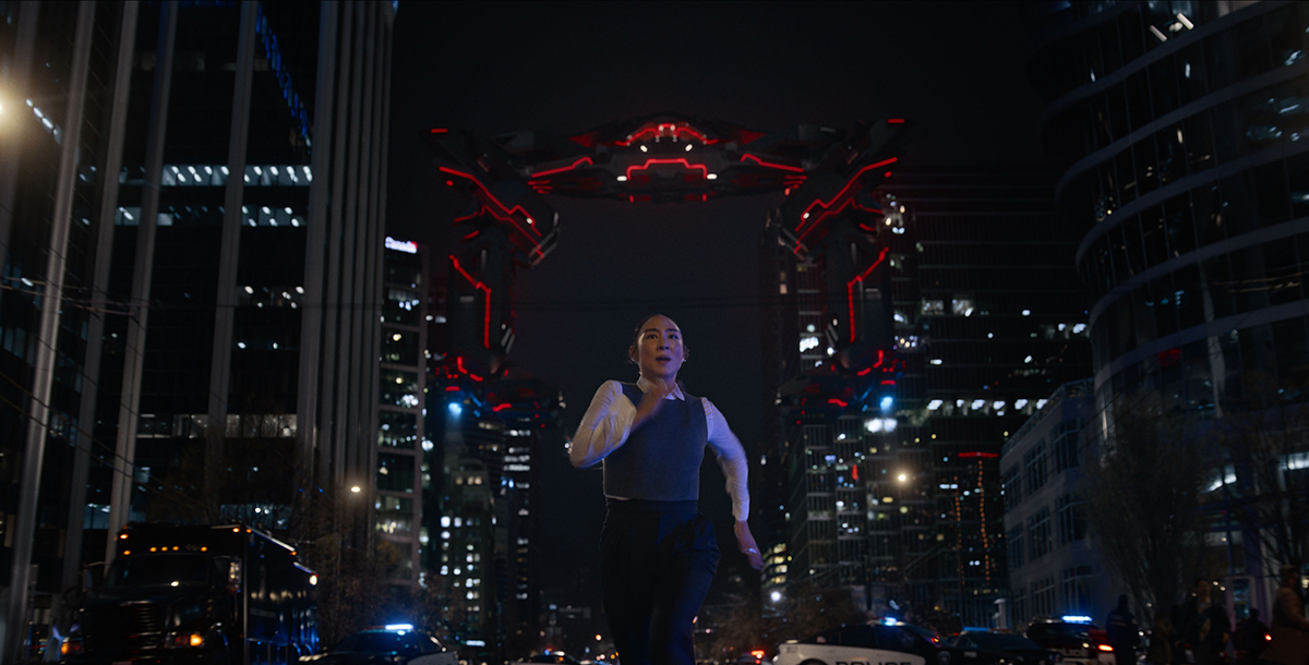"Tron: Ares" stars Greta Lee. (Walt Disney Korea)