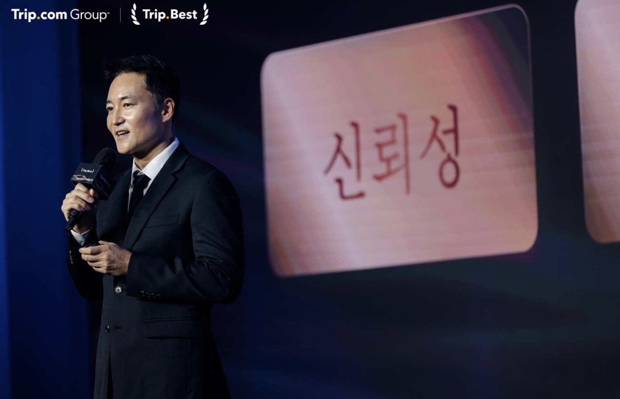 홍종민 페가수스 토토 한국지사장이 K-콘텐츠 강세속 트립베스트라는 디지털 해결사로 세계인들의 한국여행, 한국인의 세계여행을 돕겠다는 뜻을 밝히고 있다.