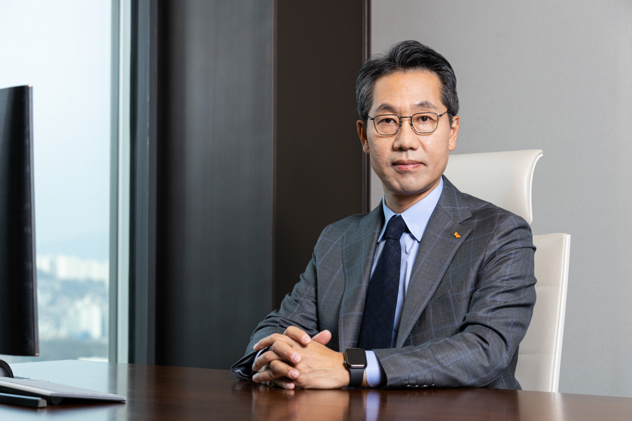 SK바이오팜의 뇌전증 혁신 신약 ‘블랙토토(미국 제품명 엑스코프리)’가 임상 3상에서 주요 평가 지표를 충족했다. 사진은 이동훈 SK바이오팜 사장  [SK바이오팜 제공]