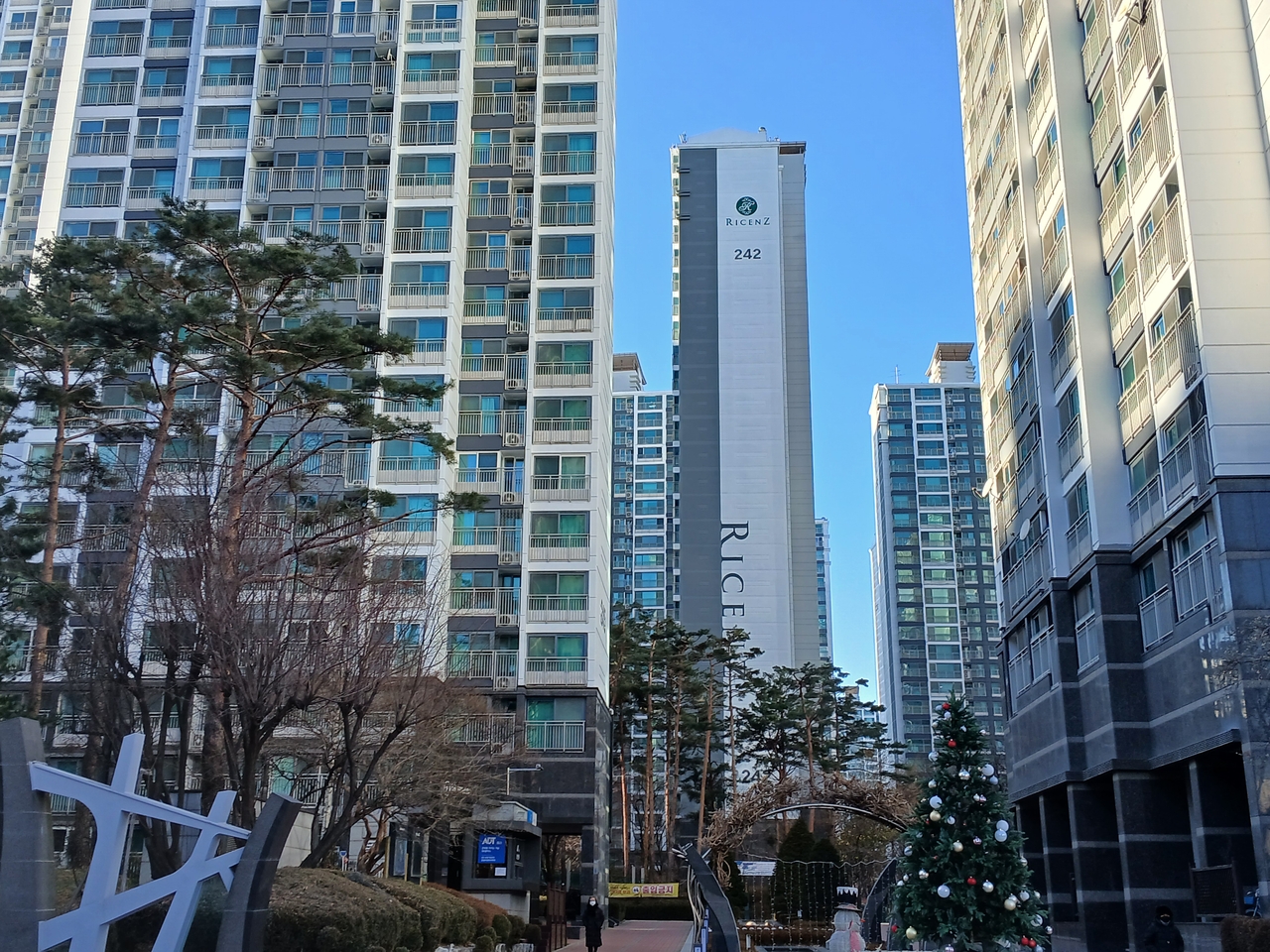 서울 송파구 잠실동 리센츠 단지 모습 김희량 기자