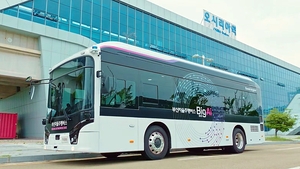 LGU+ 자율주행 버스, 부산에서 달린다 - 뉴스 썸네일 이미지
