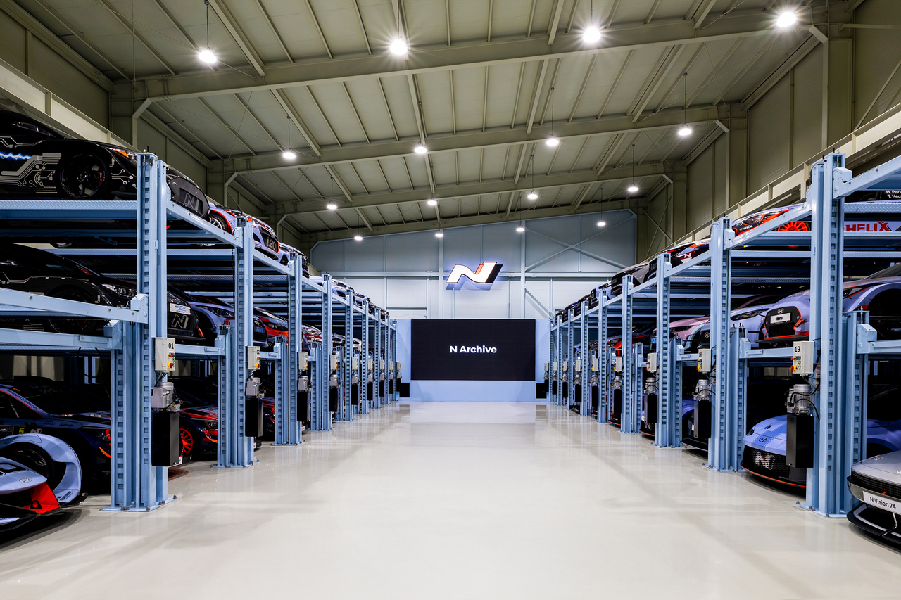 Interior view of Hyundai Motor’s N Archive in Uiwang, Gyeonggi Province (Hyundai Motor Company)