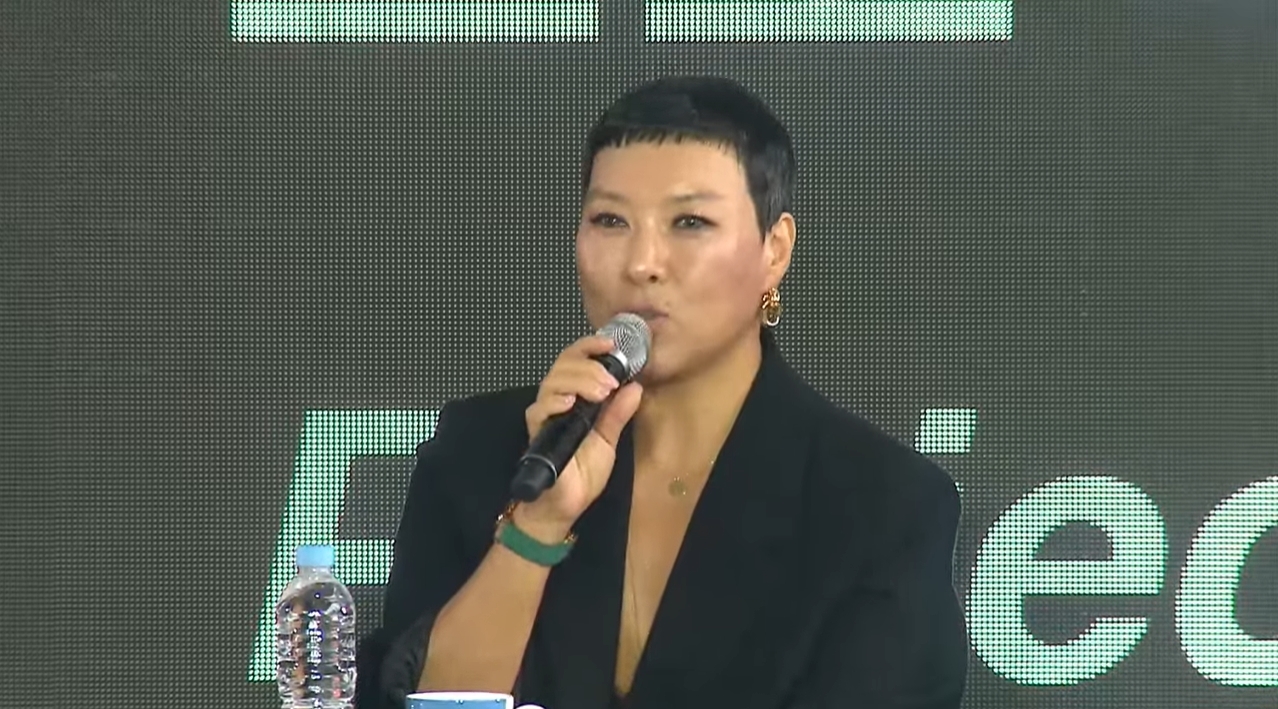 배우 정영주/사진=부산국제영화제 유튜브 캡처