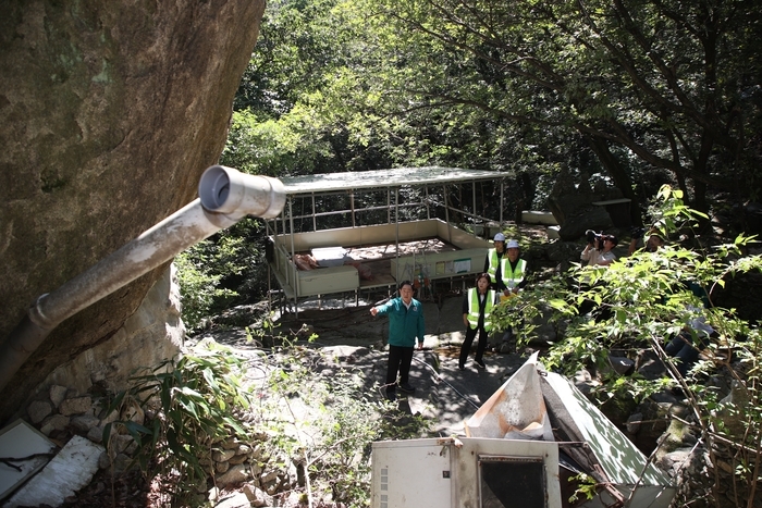 A shaman village on Buramsan (Namyangju City Government)