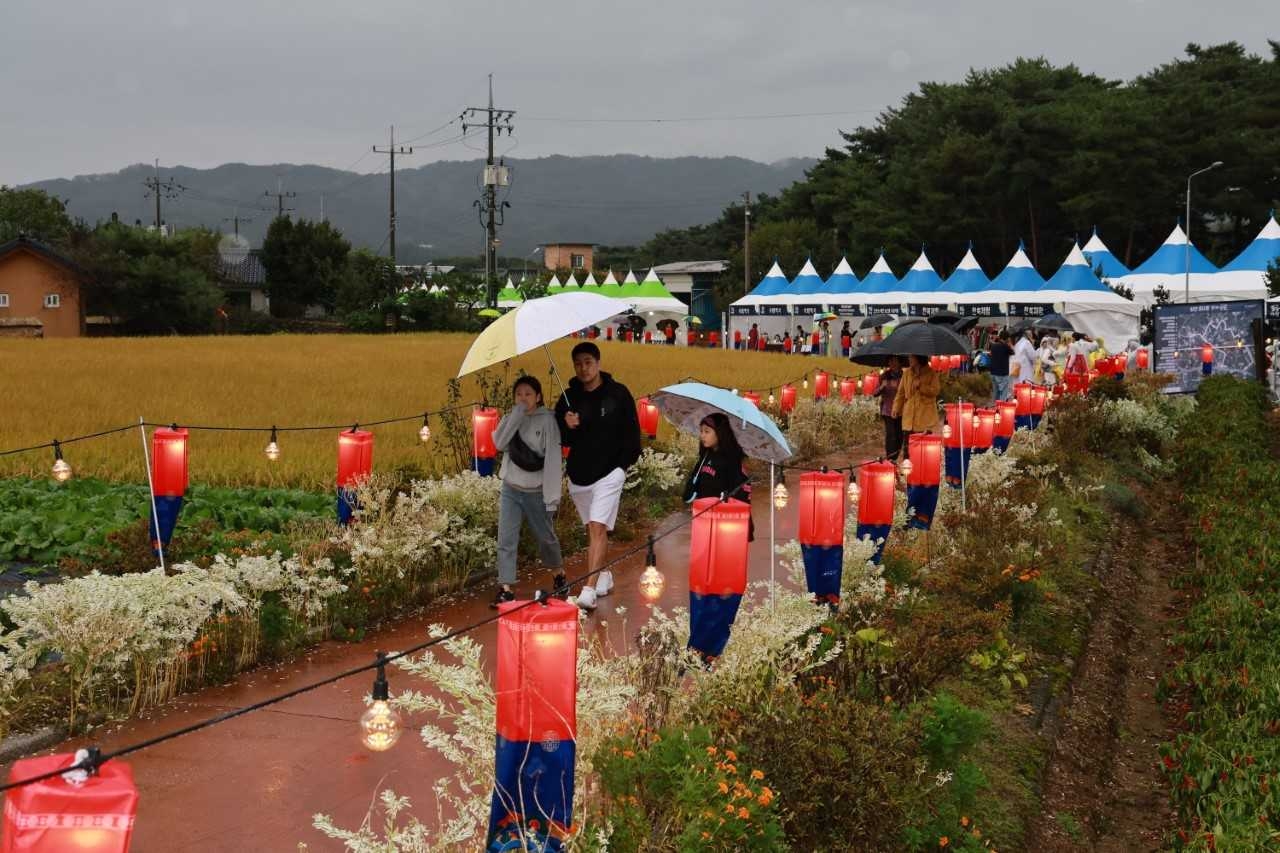 지난해 열린 ‘예천 금당야행’ 행사모습[예천군 제공]